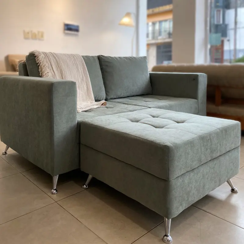 Sillón 2 Cuerpos con Puff | Casamia Muebles